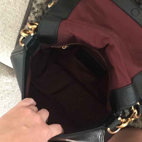 Large Marc Jacobs Saddle Bag - Picture 4 of 12